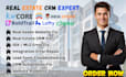 fix real geeks website fix real estate crm issues integration errors or problems