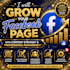 do facebook growth, content strategy and page management