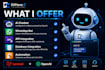 develop ai chat bot with API and database integration