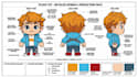provide custom plushie reference sheet tech pack stuffed animal and ych concept
