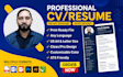 write professional construction resume UK CV europass CV