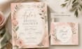 design an elegant wedding or event invitation
