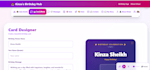develop modern nextjs website with tailwind CSS