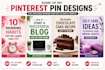 design high converting pinterest pins using canva