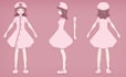create game ready 3d low poly characters