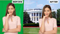 replace green screen with a luxury background