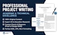 write and format high quality research projects