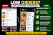 optimize uber eats, doordash and deliveroo menu