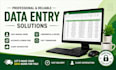 do accurate PDF to word excel conversion and data entry