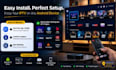 install and setup your iptv app on android device