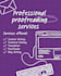 professionally proofread and edit your business content
