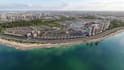 design 3d large scale city master planning coastal city development urban layout