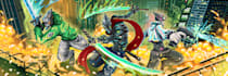 make pixel art scene or background