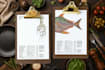 design modern menu restaurant menu digital menu