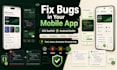 fix bugs in your android kotlin or swiftui mobile app