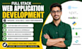 build full stack web app using reactjs, nextjs, django, supabase, mern and PHP