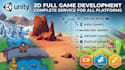 create unity 2d,unity 3d game development, unity game design