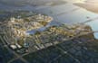 create 3d urban masterplan large scale waterfront city layout real estate render