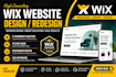 design a high converting wix ecommerce website with custom UI UX