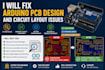 fix pcb errors in arduino based projects and optimize your circuit design