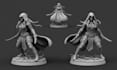 custom 3d miniatures warhammer dnd tabletop figurine models for 3d printing