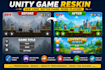 professional unity game reskin, development and publishing service