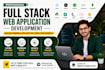 develop full stack web apk using reactjs, nextjs, django, supabase, mern and PHP