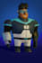 create a high quality stylized 3d character model