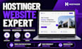 hostinger website, hostinger design and redesign, hostinger ecommerce wesite