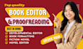 professional book editing, proofreading, and line editing for your novel