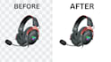 professionally remove background and edit photos