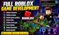 create roblox full game, roblox development, roblox studio scripting, ui, map