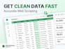 do python web scraping, data extraction and data mining with csv or excel output