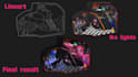 create a room cutaway concept art