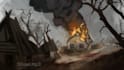 create a background art concept art