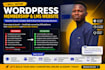 setup personalized wordpress membership lms website, lms website or course lms