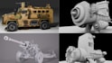 3d hard surface modeling 3d sculpting cad model game assets solidworks fusion360