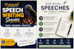 write powerful and motivational speeches for you