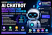 do custom ai chatbot, chatgpt llm nlp langchain rag python bot ai development