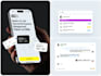 develop fintech wallet app, crypto app, payment loan app, saas logo bank app