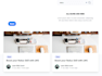 develop landing page with react and tailwind
