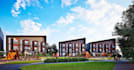 build 3d residential complex,city environment render,playground layout 3d visual