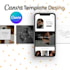 design a canva template for instagram