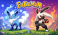 draw custom pokemon or fakemon, trainer anime card sprites style, tcg, chibi art