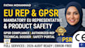 be your eu authorized representative and gpsr compliance consultant
