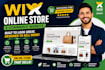 confidently create a wix ecommerce website and online store