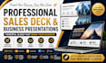 design sales deck, business presentation, powerpoint proposal slides
