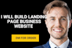 build landing page business website conversion sales funnel website development