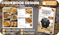 design cookbook cover and interior for amazon KDP