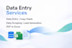 do data entry and typing work